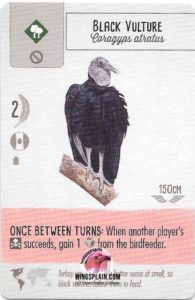 Wingspan Pink Powers - Black Vulture