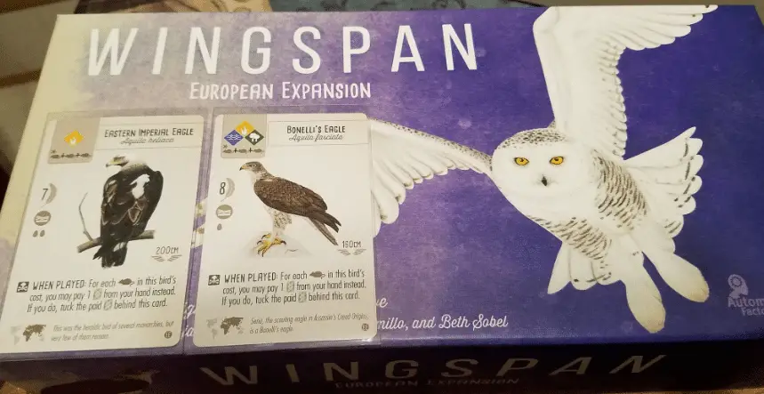 Best Wingspan European Expansion Cards to play: Eastern Imperial Eagle and Bonelli's Eagle