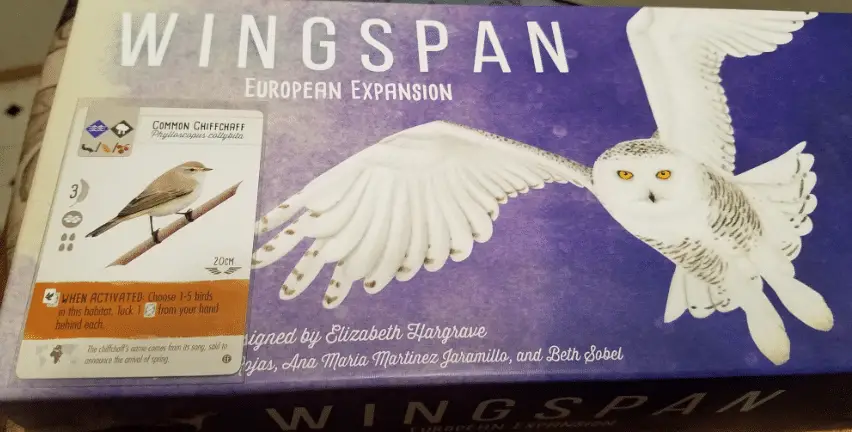 Best Wingspan European Expansion Cards: Common Chiffchaff