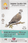 Wingspan Teal Powers Card - Eurasian Collared Dove