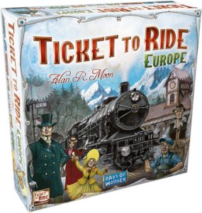 Family Board Game Like Wingspan - Ticket to Ride Europe
