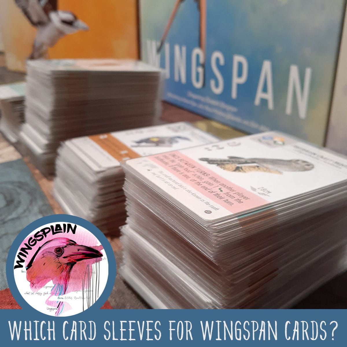 Wingspan Card Sleeves Printable Cards