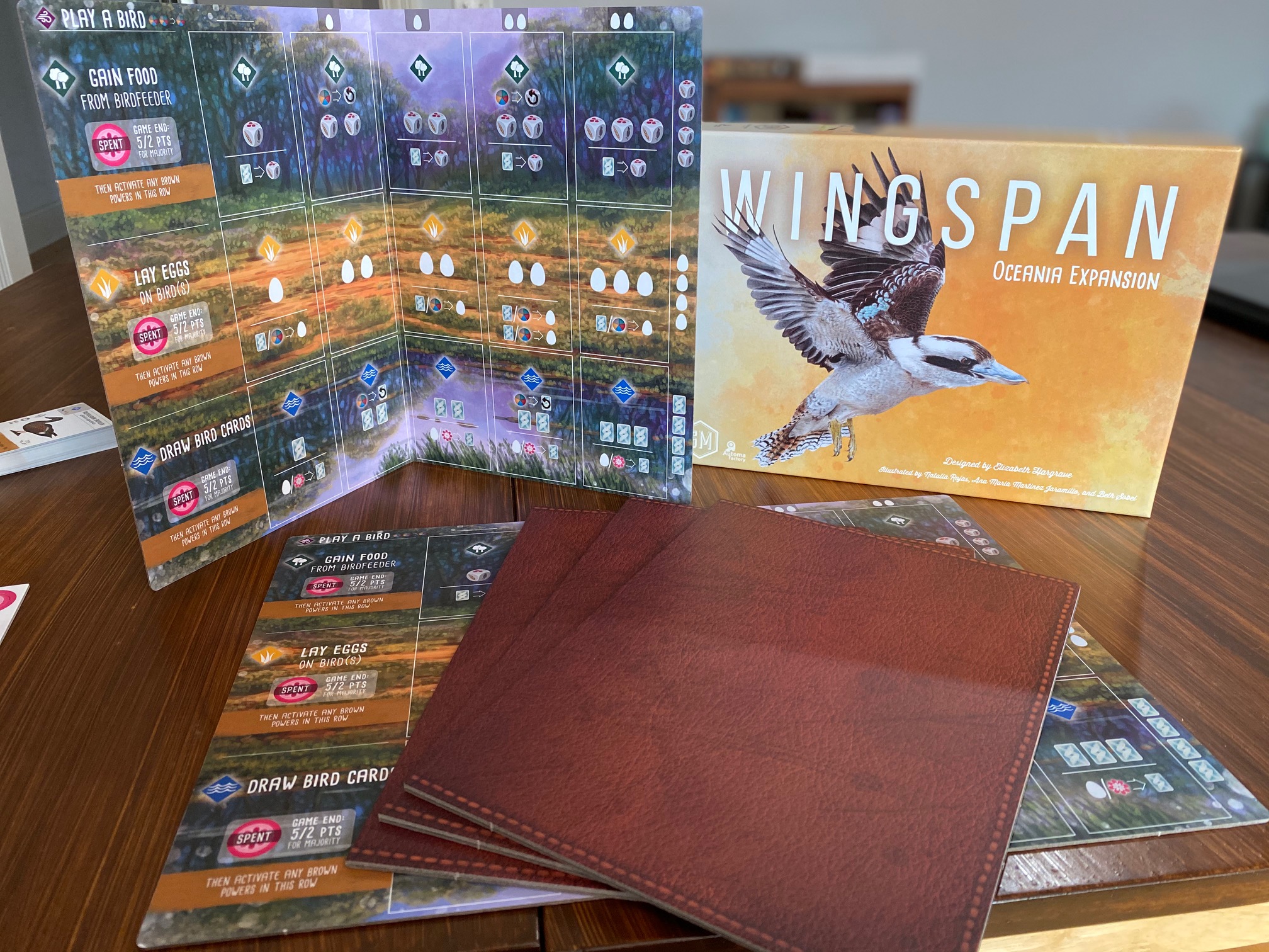 Wingspan Oceania Boards