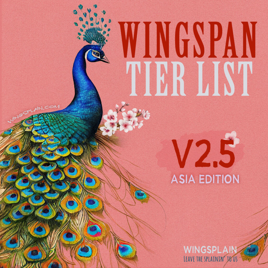 Wingspan Asia Card Tier List