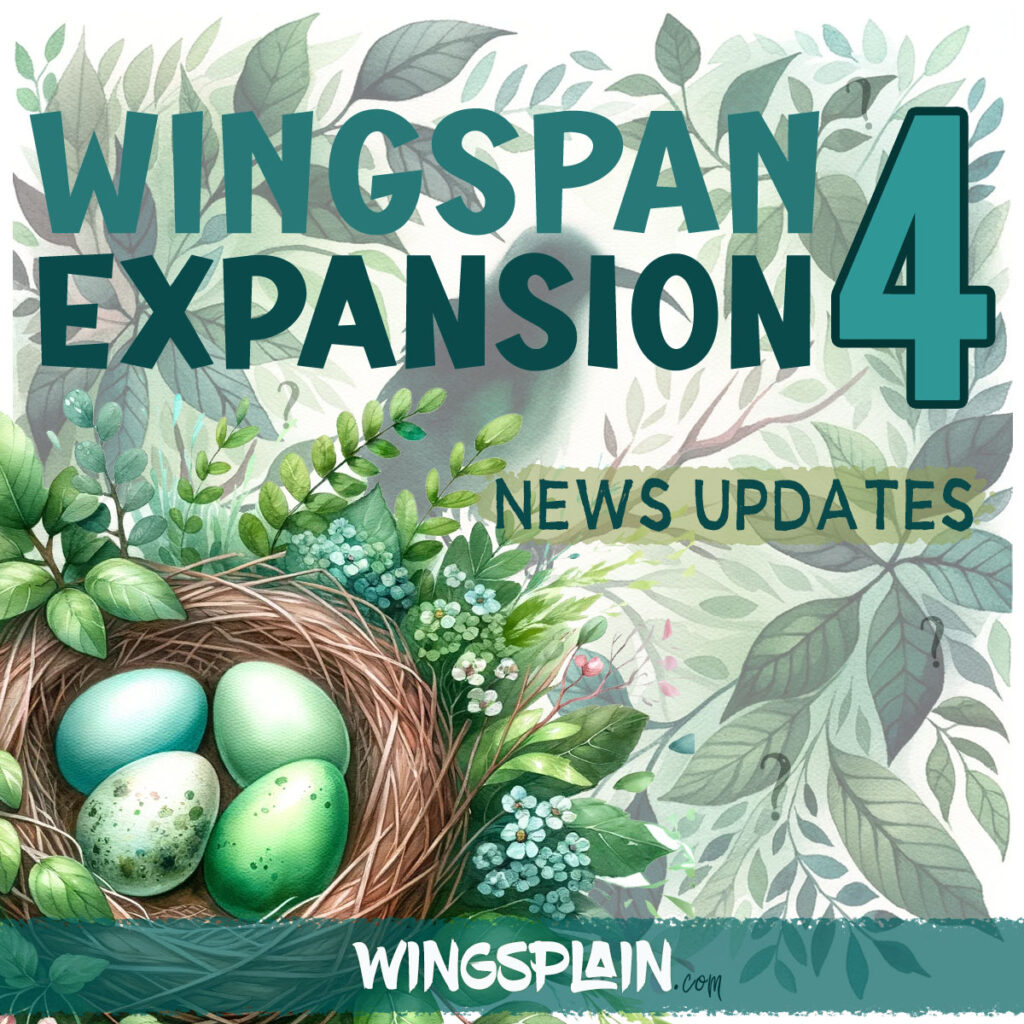 Wingspan Expansion 4 News