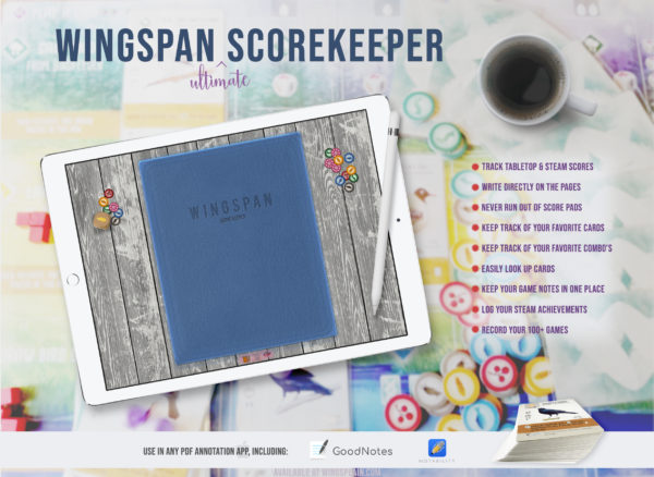 Wingspan Digital Scorepad iPad